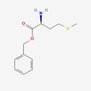 molecular formula C12H17NO2S B8661307 L-methionine benzyl ester 