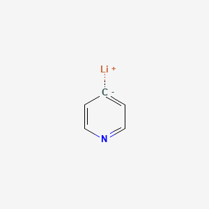 molecular formula C5H4LiN B8661376 4-Lithiopyridine CAS No. 54750-97-9