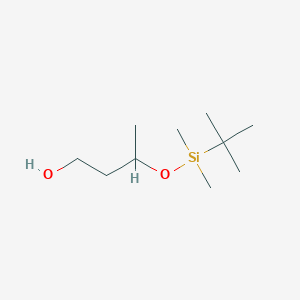 molecular formula C10H24O2Si B8661486 1-Butanol, 3-t-butyldimethylsilyloxy- 