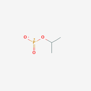 molecular formula C3H7O3P B8661499 Oxido-oxo-propan-2-yloxyphosphanium CAS No. 42800-31-7