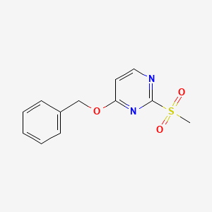 2-Methylsulfonyl-4-benzyloxy-pyrimidine