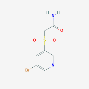 2-(5-Bromopyridin-3-ylsulfonyl)acetamide