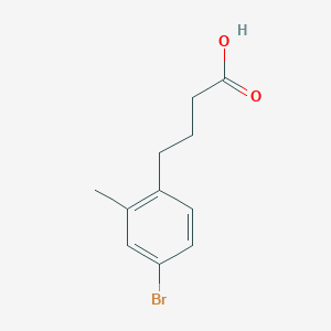 4-(4-Bromo-2-methylphenyl)butanoic acid