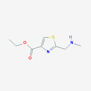 Ethyl 2-(methylaminomethyl)thiazole-4-carboxylate