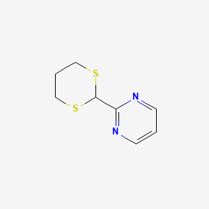 2-(1,3-Dithian-2-yl)pyrimidine