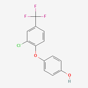4-[2-Chloro-4-(trifluoromethyl)phenoxy]phenol