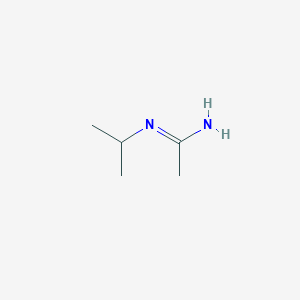 molecular formula C5H12N2 B8662071 N-isopropylacetamidine CAS No. 42717-36-2