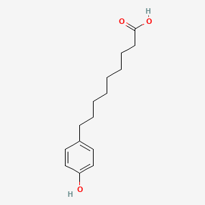 Benzenenonanoic acid, 4-hydroxy-
