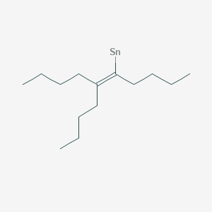 molecular formula C14H27Sn B8662122 Tri(butyl)vinyltin 