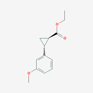 Ethyl trans-2-(3-Methoxyphenyl)cyclopropanecarboxylate