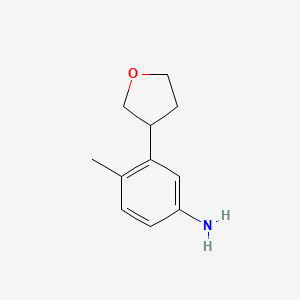 4-Methyl-3-(3-tetrahydrofuryl)-aniline