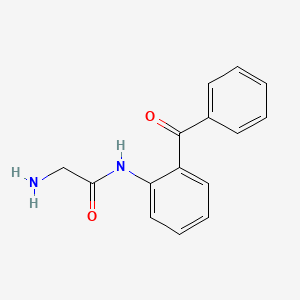 Acetamide, 2-amino-N-(2-benzoylphenyl)-