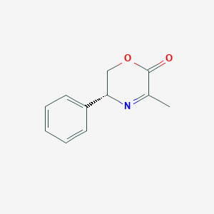 (3R)-5-methyl-3-phenyl-2,3-dihydro-1,4-oxazin-6-one