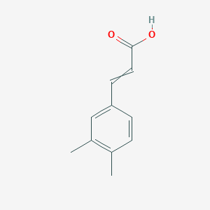 molecular formula C11H12O2 B8662450 3,4-Dimethylcinnamic acid 