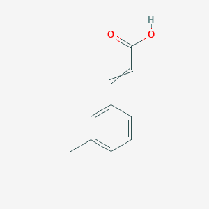molecular formula C11H12O2 B8662450 3-(3,4-Dimethyl-phenyl)-acrylic acid 