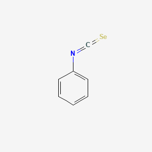 molecular formula C7H5NSe B8662469 Phenyl isoselenocyanate 