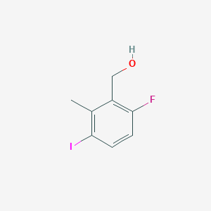 molecular formula C8H8FIO B8662474 (6-Fluoro-3-iodo-2-methylphenyl)methanol CAS No. 1149379-05-4