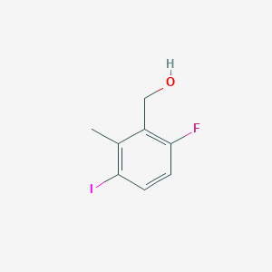 (6-Fluoro-3-iodo-2-methylphenyl)methanol