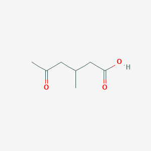 3-Methyl-5-oxohexanoic acid