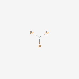 molecular formula Br3V-3 B086626 Vanadium(III) bromide CAS No. 13470-26-3