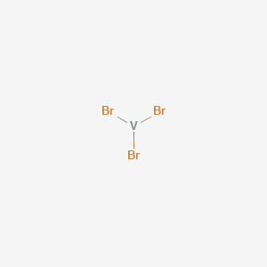 molecular formula VBr3<br>Br3V B086626 Vanadium tribromide CAS No. 13470-26-3