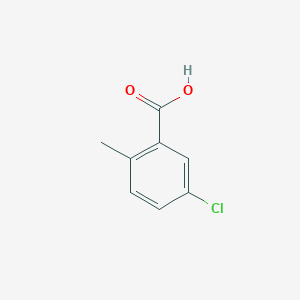 molecular formula C8H7ClO2 B086627 2-Ethyl-3,4-dihydrobenzofuro[3',4':5,6,7]cyclohepta[1,2-b]quinoline CAS No. 1042-81-5