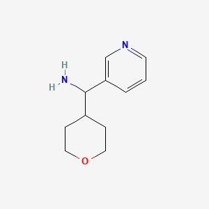 pyridin-3-yl(tetrahydro-2H-pyran-4-yl)methanamine