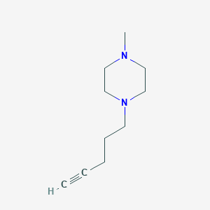 1-Methyl-4-(pent-4-ynyl)piperazine