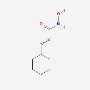3-Cyclohexyl-N-hydroxyprop-2-enamide