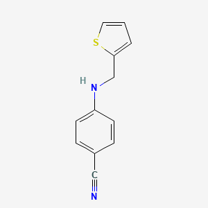 4-[N-(2-thenyl)amino]-benzonitrile