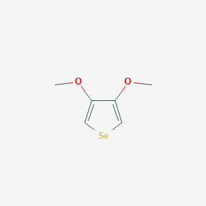 molecular formula C6H8O2Se B8662866 3,4-Dimethoxyselenophene CAS No. 113285-81-7