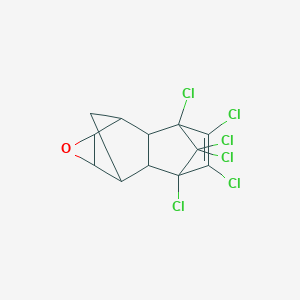 molecular formula C12H8Cl6O B086629 Endrin CAS No. 128-10-9