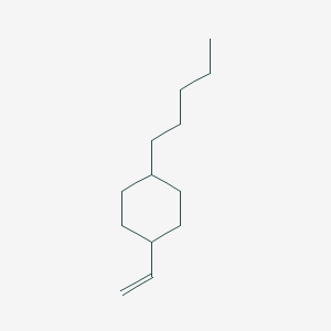 molecular formula C13H24 B8662921 1-Pentyl-4-vinyl-cyclohexane 