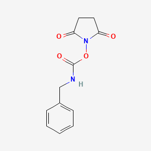 1-[(Benzylcarbamoyl)oxy]pyrrolidine-2,5-dione