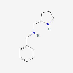 1-phenyl-N-(pyrrolidin-2-ylmethyl)methanamine