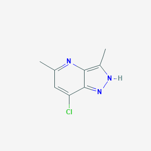 7-chloro-3,5-dimethyl-1H-pyrazolo[4,3-b]pyridine