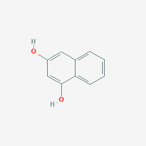 molecular formula C10H8O2 B086631 Naphthoresorcinol CAS No. 132-86-5