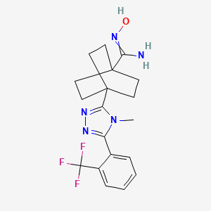 molecular formula C19H22F3N5O B8663107 CID 72262919 
