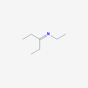 molecular formula C7H15N B8663205 N-ethylpentan-3-imine CAS No. 15445-40-6