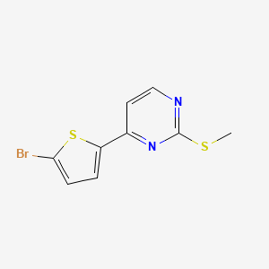 4-(5-Bromothien-2-yl)-2-(methylthio)pyrimidine