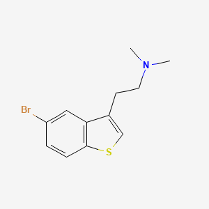 5-bromo-3-(N',N'-dimethyl-2-aminoethyl)benzothiophene