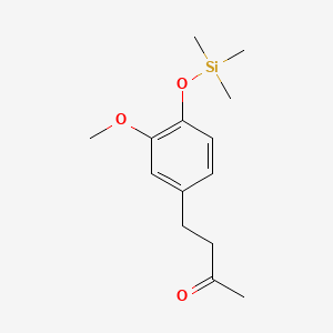 4-(3-Methoxy-4-trimethylsilyloxyphenyl)butan-2-one