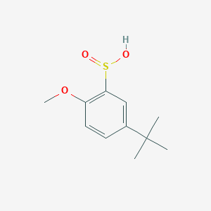 5-(Tert-butyl)-2-methoxybenzenesulfinic acid