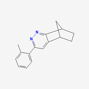 3-(2-Methylphenyl)-5,6,7,8-tetrahydro-5,8-methanocinnoline