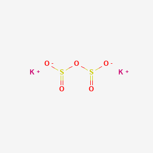 molecular formula K2O5S2 B8663515 Disulfurous acid, potassium salt (1:2) 