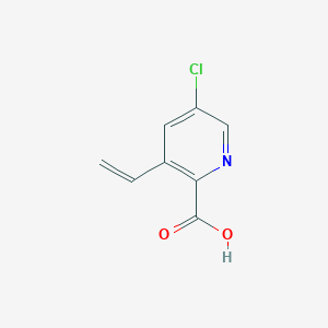 5-Chloro-3-vinylpicolinic acid