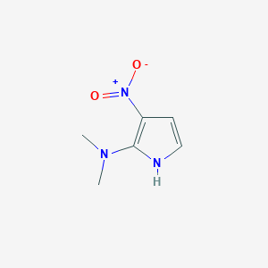 N,N-Dimethyl-3-nitro-1H-pyrrol-2-amine