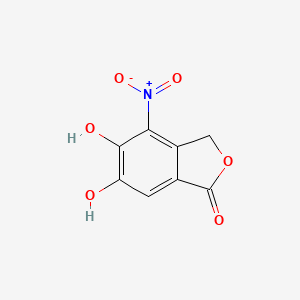 5,6-Dihydroxy-4-nitro-2-benzofuran-1(3H)-one