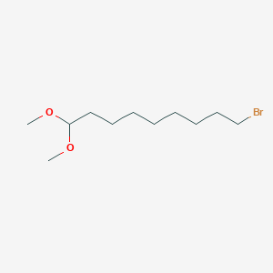 molecular formula C11H23BrO2 B8663752 9-Bromo-1,1-dimethoxynonane CAS No. 743460-22-2