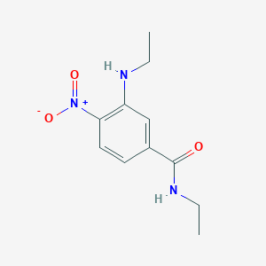 N-ethyl-3-ethylamino-4-nitrobenzamide